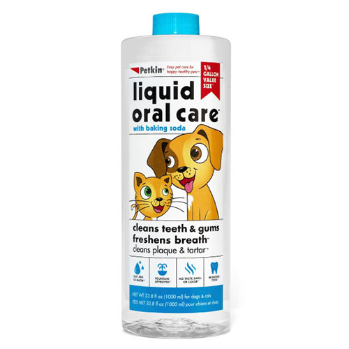 PETKIN犬猫用飲み水に入れるデンタル液　1L