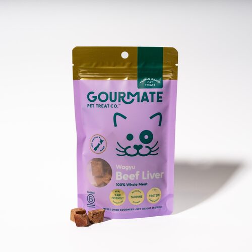 グルメイトCAT　フリーズドライおやつミニ　和牛レバー　25g