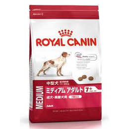 SHN　中型犬用　ミディアムアダルト7+　4kg