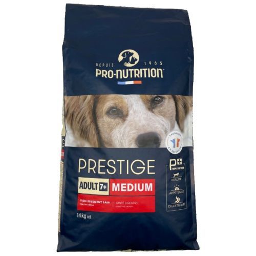 プレスティージ　犬用　エイジングケア中粒　ミディアム　14kg