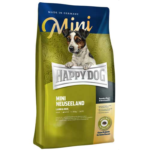 【ケース単位取寄】【メーカー欠品:未定】■HAPPYDOGスプリームミニニュージーランド　ラム&ライス300g×6個入りケース