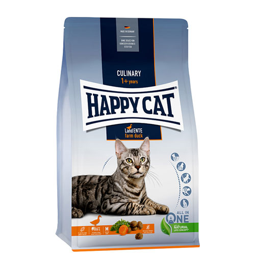 【メーカー欠品:未定】HAPPYCAT　カリナリー　ファームダック　4kg