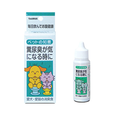 【ケース単位取寄】ペットの知恵　消臭食　30ml×12個入りケース