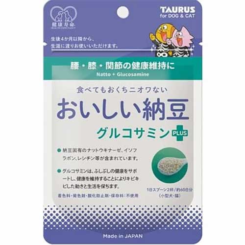 【ケース単位取寄】おいしい納豆　グルコサミン　30g×18個入りケース