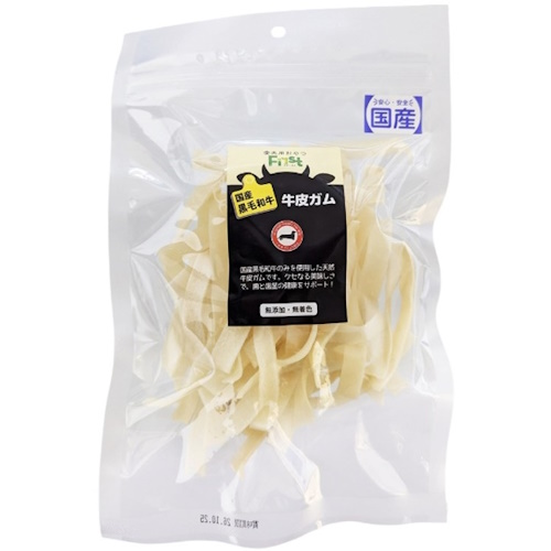 【新商品2025/11/17発売】First　牛皮ガム　お徳用　80g
