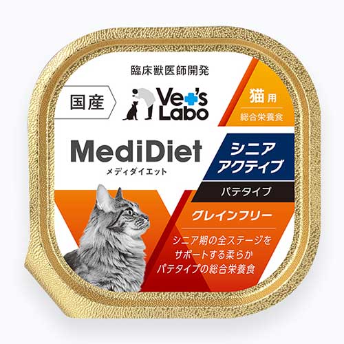 Vet’s　Labo　メディダイエット　猫用シニア　アクティブ　95g