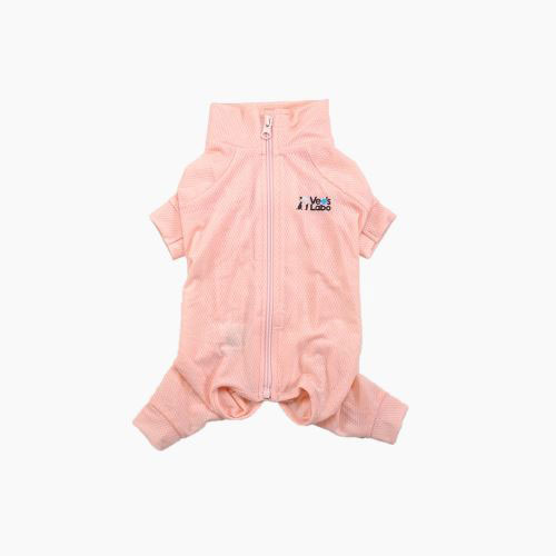 【新商品2024/09/18発売】犬用ベッツウエア　袖付き　女の子用　ピンク　L