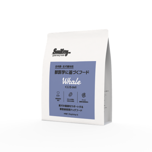 【ケース単位取寄】Smiley(スマイリー)くじらdeli　1.5kg×8個入りケース