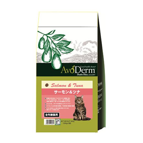 ブリーダーズチョイス　アボ・ダームキャット　サーモン&ツナ　900g