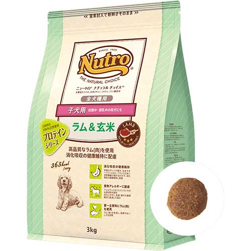 NCプロテインシリーズ　ラム&玄米　子犬用　全犬種用　1kg