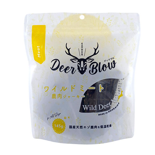 DEER　BLOW　ワイルドミート鹿肉ジャーキー　145g