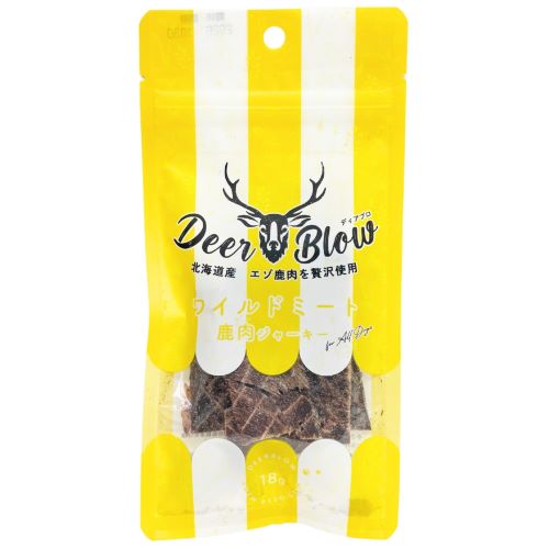 DEER　BLOW　ワイルドミート　エゾ鹿肉ジャーキー　18g