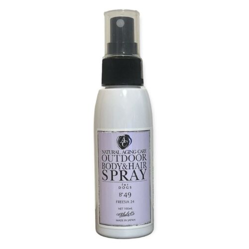 B49　アウトドアボディアンドヘアスプレー　フリージアの香り　100ml