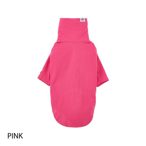 1416　ベーシックリブTシャツ　ピンク　4L