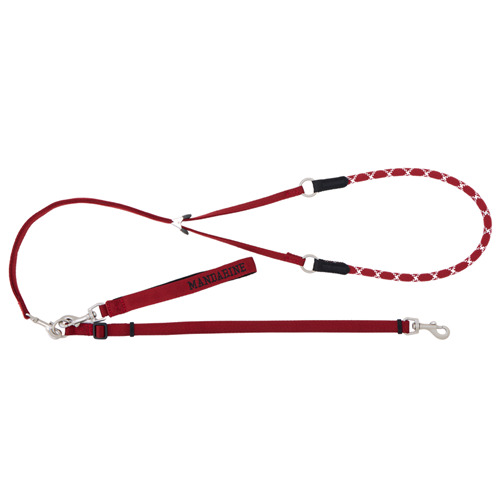 2508　ハンズフリー　リーシュ　レッド　S-M