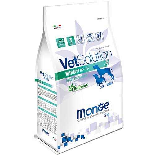 【ケース単位取寄】VetSolution　犬用　糖尿病サポート　2.0kg×6個入りケース