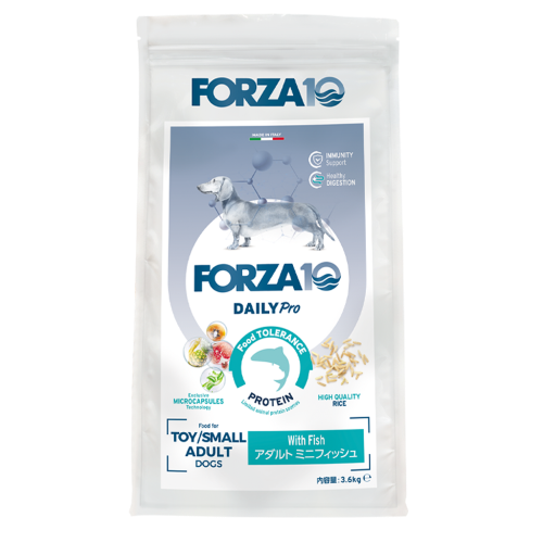 Forza10　デイリープロ　アダルトミニ　フィッシュ　3.6kg