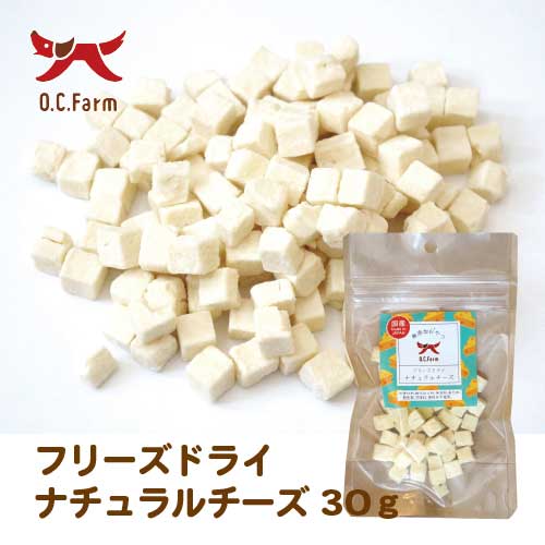 【ケース単位取寄】OCF　フリーズドライナチュラルチーズ　30g×50個入りケース