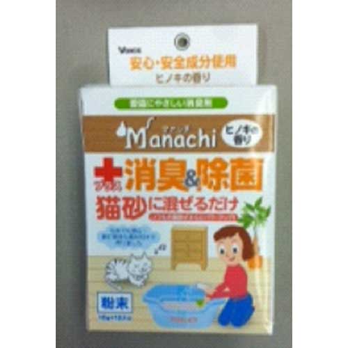 【ケース単位取寄】マナッチ猫砂消臭除菌ひのき　10g×12包×36個入りケース