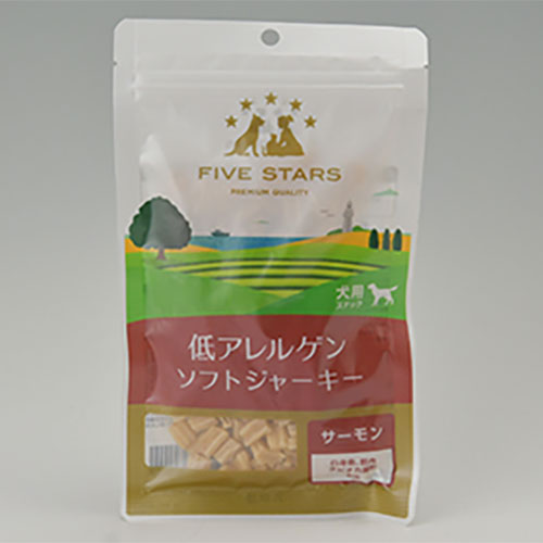 □FIVE　STARS　低アレルゲンジャーキーポーク　80g