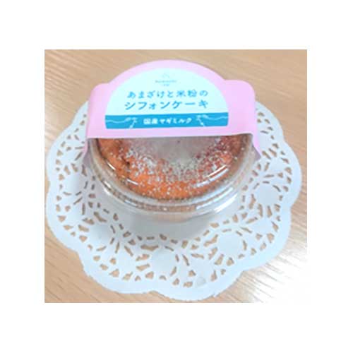 【ケース単位取寄】komachi-na-　あまざけと米粉のシフォンケーキヤギミルク　20g×6個入りケース