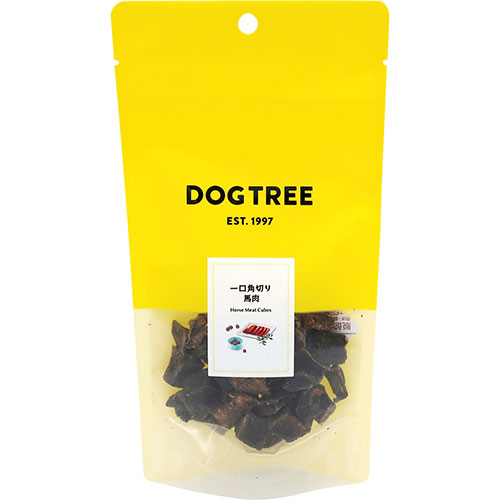 DOG・TREE　一口角切り　馬肉　M　35g