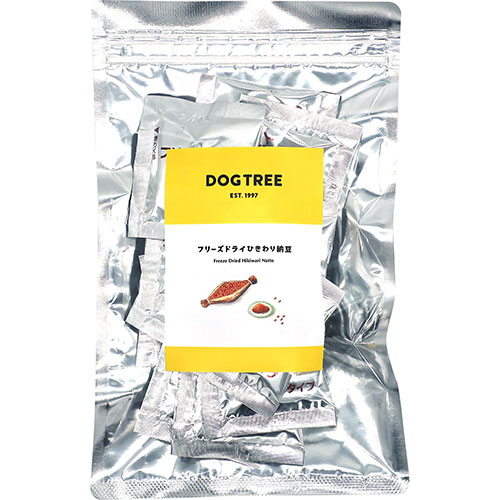 DOG・TREE　フリーズドライ　ひきわり納豆(15袋入)15g