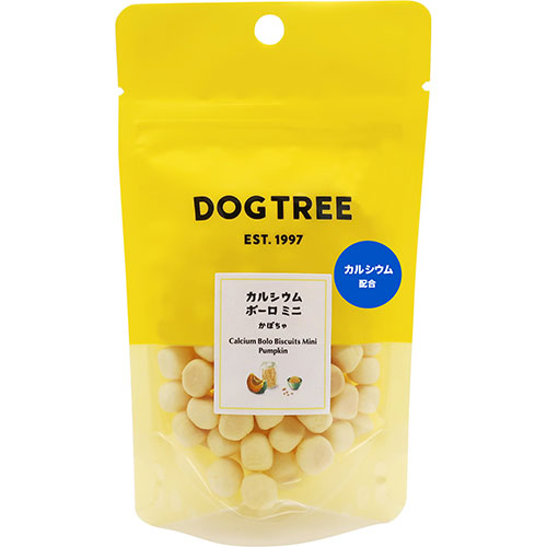 DOG・TREE　カルシウムボーロ　ミニ　かぼちゃ　S　30g