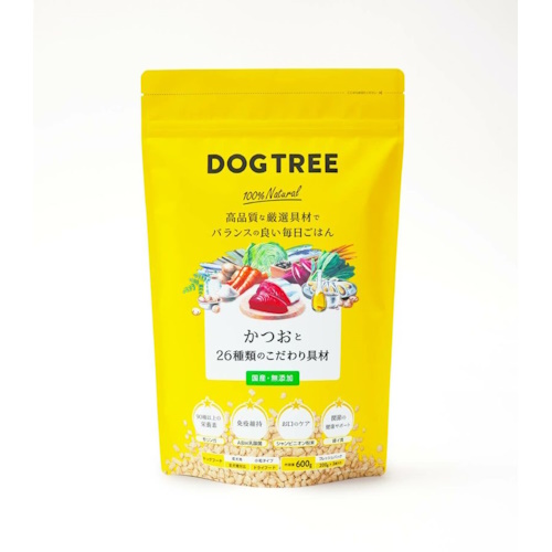 DOG・TREE　かつおと26種類のこだわり具材　600g