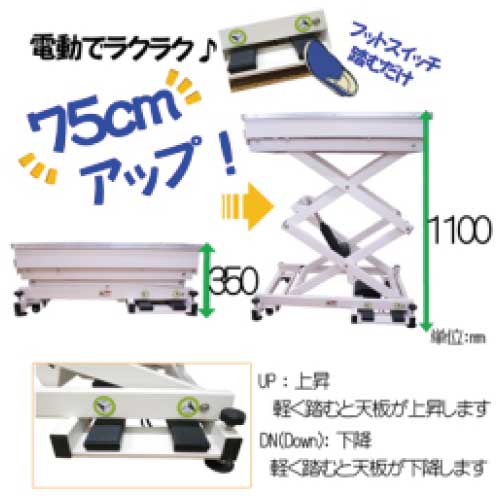 ELECTRICAL　GROOMING　TABLE　N-109