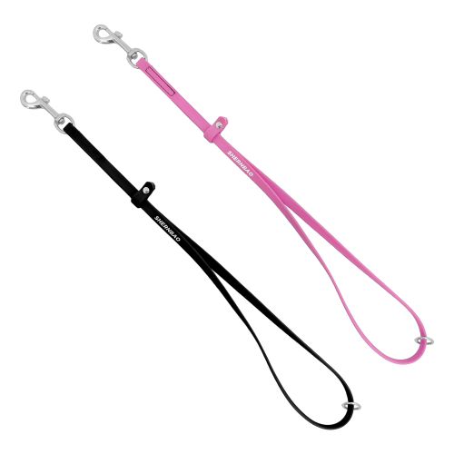 shernbao　撥水トリミングリードセット　ブラック&amp;ピンク