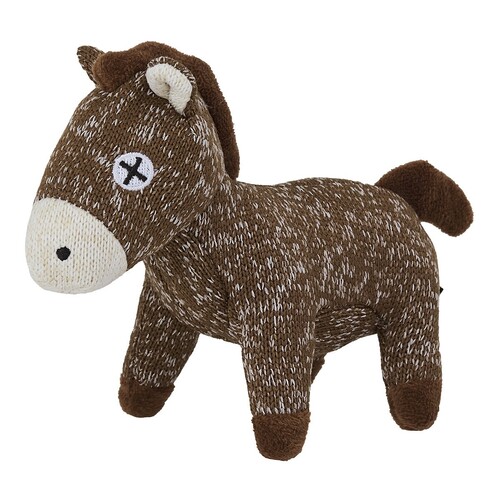 ■FAD　干支プラッシュトイ/ホース/ブラウン/ワイド/S