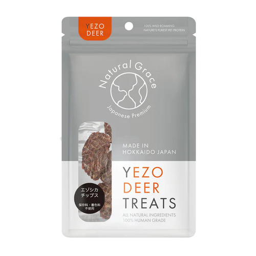 ナチュラルグレイス　エゾシカ　チップス　30g