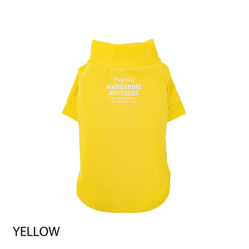 1401　スキンタイトクールTシャツ　イエロー　XXL