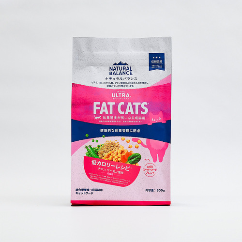 【ケース単位取寄】ナチュラルバランスオリジナルウルトラ成猫チキン&amp;サーモン低カロリー800×12個入りケース