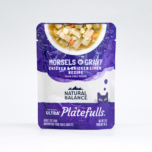 【ケース単位取寄】ナチュラルバランスプレートフル成猫用鶏肉&チキンレバー85g×24個入りケース