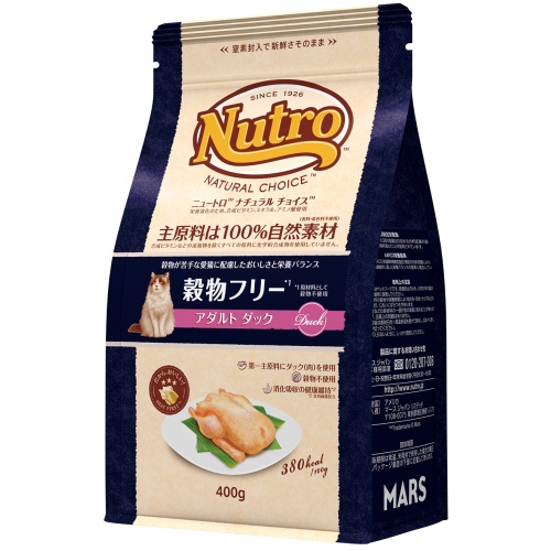 NC193　NC キャット 穀物フリー アダルト ダック 400g