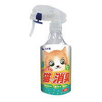 【ケース単位取寄】にゃんにゃん猫消臭　本体　350ml×24個入りケース