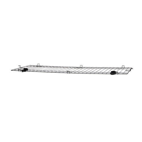 【ケース単位取寄】インテリアペットサークル　120-60　屋根面　ブラック×3個入りケース