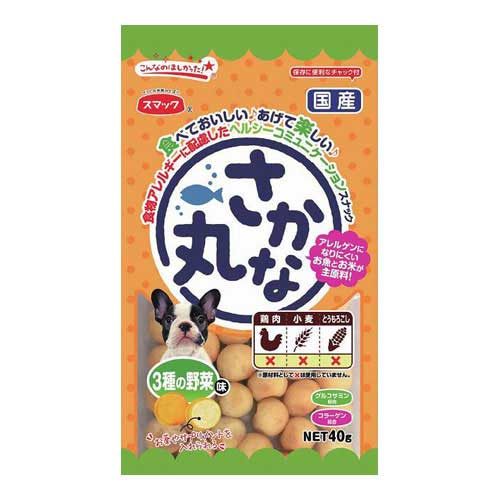 サカナ丸3種の野菜味　40g