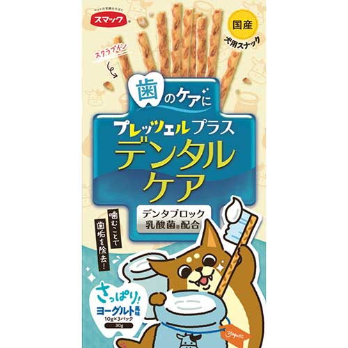 【ケース単位取寄】■プレッツェルプラスヨーグルト味　30g(デンタルケア)×40個入りケース