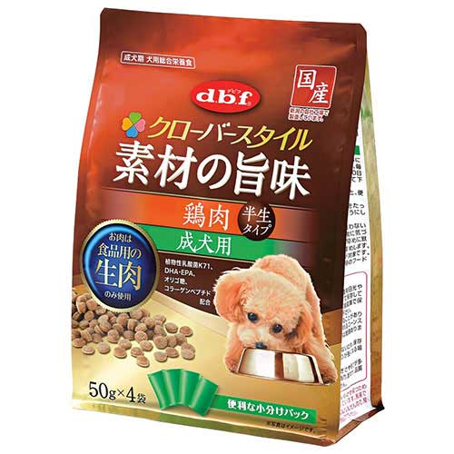 5500　素材の旨味　鶏肉　成犬用　200g(50g×4)