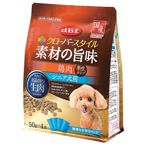 5501　素材の旨味　鶏肉　シニア犬用　200g(50g×4)