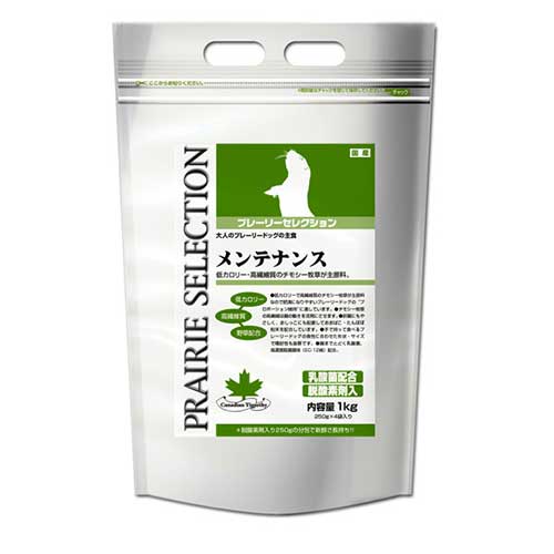 【ケース単位取寄】プレーリーセレクション　メンテナンス　1kg×6個入りケース