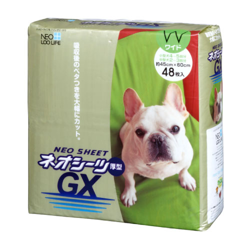 【ケース単位取寄】ネオシーツGX　ワイド　48枚×4個入りケース