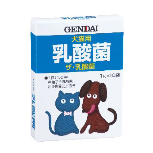 ザ・乳酸菌(犬猫用)　1g×10袋×12個入りケース