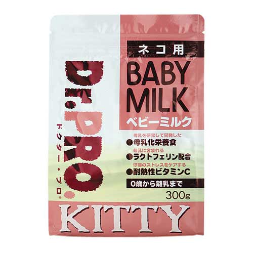 【ケース単位取寄】Dr.PRO.ベビーミルク　猫用　300g×24個入りケース