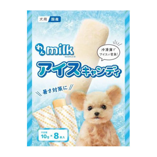 【ケース単位取寄】わんミルク　アイスキャンディ　10g×8×36個入りケース