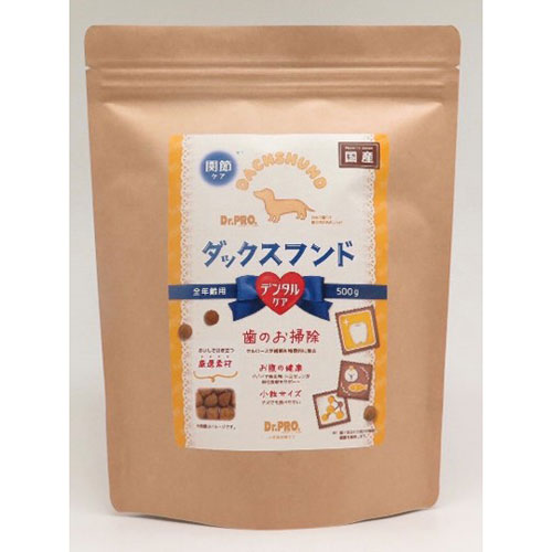 【ケース単位取寄】国産Dr.PRO.ダックスフード　500g×12個入りケース