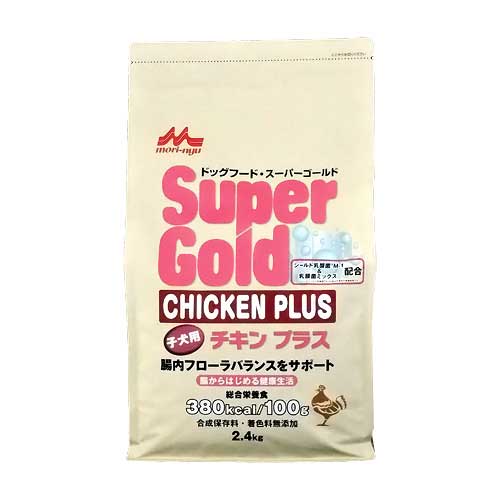 スーパーゴールド　チキンプラス　子犬用　2.4kg